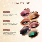 Buy Just Herbs 8 In 1 Herbal Metallic-Shimmer Finish, Long Lasting Eye Shadow Lidstick , Herbi Wore -12 gm - Purplle