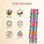 Buy Just Herbs 8 In 1 Herbal Metallic-Shimmer Finish, Long Lasting Eye Shadow Lidstick , Herbi Wore -12 gm - Purplle