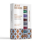 Buy Just Herbs 8 In 1 Herbal Metallic-Shimmer Finish, Long Lasting Eye Shadow Lidsticks , Infinity & Beyond - 12 gm - Purplle