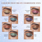Buy Just Herbs 8 In 1 Herbal Metallic-Shimmer Finish, Long Lasting Eye Shadow Lidsticks , Infinity & Beyond - 12 gm - Purplle