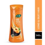 Buy Joy Hair Fruits Long & Silky Conditioning Shampoo Enriched with Apricot & Peach 340 ml - Purplle