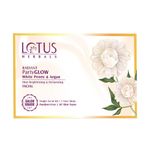 Buy Lotus Herbals Radiant PartyGLOW White Peony & Argan Oil Detanning Facial Kit | 5 Easy Steps | Paraben Free | Salon Grade | All Skin Types | Pack of 4 | 228g - Purplle