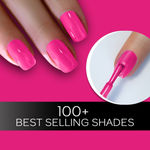 Buy FACES CANADA Ultime Pro Splash Nail Enamel - Pink Flemenco 21 (8 ml) | Quick Drying | Glossy Finish | Long Lasting | No Chip Formula | High Shine Nail Polish For Women | No Harmful Chemicals - Purplle