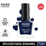 Buy FACES CANADA Ultime Pro Splash Nail Enamel - Morning Glory 54 (8ml) | Quick Drying | Glossy Finish | Long Lasting | No Chip Formula | High Shine Nail Polish For Women | No Harmful Chemicals - Purplle