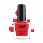Buy FACES CANADA Ultime Pro Splash Nail Enamel - Coral Island 62 (8 ml) | Quick Drying | Glossy Finish | Long Lasting | No Chip Formula | High Shine Nail Polish For Women | No Harmful Chemicals - Purplle