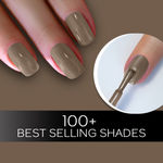 Buy FACES CANADA Ultime Pro Splash Nail Enamel - Ginger 37 (8 ml) | Quick Drying | Glossy Finish | Long Lasting | No Chip Formula | High Shine Nail Polish For Women | No Harmful Chemicals - Purplle