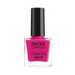 Buy FACES CANADA Ultime Pro Splash Nail Enamel - Bubblegum 104 (8 ml) | Quick Drying | Glossy Finish | Long Lasting | No Chip Formula | High Shine Nail Polish For Women | No Harmful Chemicals - Purplle