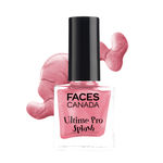 Buy FACES CANADA Ultime Pro Splash Nail Enamel - Blush 105 (8 ml) | Quick Drying | Glossy Finish | Long Lasting | No Chip Formula | High Shine Nail Polish For Women | No Harmful Chemicals - Purplle