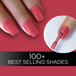 Buy FACES CANADA Ultime Pro Splash Nail Enamel - Cherry Red 110 (8 ml) | Quick Drying | Glossy Finish | Long Lasting | No Chip Formula | High Shine Nail Polish For Women | No Harmful Chemicals - Purplle