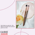 Buy GUBB Winky Eye Kit Set Of 2 Eye Makeup Brushes (Eyeliner Brush & Eyeshadow Brush) - Purplle