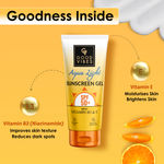 Buy Good Vibes AquaLight Sunscreen SPF 50+ (50 gm) with Vitamin E and Vitamin B3 (Niacinamide) | Lightweight Dewy Sunscreen | Best for Summer | Blue Light Protection | No White Cast - Purplle