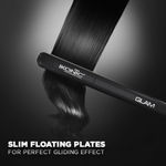 Buy IKONIC PROFESSIONAL Hair Straigtner - Glam | Black | Ceramic Tourmaline | Corded Electric | Hair Type - All | Heating Temperature - Up To 230 Degrees Celsius - 1 Pc - Purplle