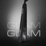 Buy IKONIC PROFESSIONAL Hair Straigtner - Glam | Black | Ceramic Tourmaline | Corded Electric | Hair Type - All | Heating Temperature - Up To 230 Degrees Celsius - 1 Pc - Purplle