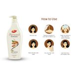 Buy Dabur Almond Shampoo - 650 ml | For Nourished & Smooth Hair | Intense Nourishment | Helps in Hair Strenghtening | With Almond-Vita Complex & Milk Extracts - Purplle