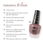 Buy Plum Color Affair Nail Polish - Lilac Dawn - 132 | 7-Free Formula | High Shine & Plump Finish | 100% Vegan & Cruelty Free - Purplle