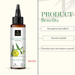 Buy Good Vibes Amla & Bhringraj Strengthening Hair Oil (100 ml) - Purplle