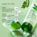 Buy The Face Shop Jeju Aloe Fresh Soothing Foam Cleanser | Gel to Foam cleanser for Skin,Body and Face | Hydrating & cooling cleanser, 150ml - Purplle