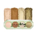 Buy L.A. Girl 4Play Eyeshadow - Cowgirl 3.2 gm - Purplle
