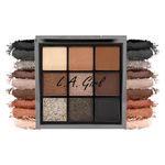 Buy L.A.Girl Keep It Playful 9 Color Eye Palette-Downplay 14gm - Purplle