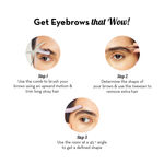 Buy Plush 3-in-1 Professional Eyebrow Grooming Kit - Purplle