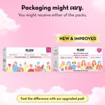 Buy Plush Ultra-Thin Sanitary Pads For Women, 42 Cotton Sanitary Napkins | 18 Heavy Flow XXL pads + 24 Medium Flow XL pads + 4 Panty Liners For Rash Free Periods | Pure U.S. Cotton Pads With Disposable Pouch - Purplle