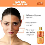 Buy Vaadi Herbals Luxurious Saffron Shower Gel (300 ml) - Purplle