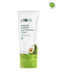 Buy Plum Avocado & Argan Curl Enhancing Creme For Curly, Wavy, Coily Hair with Argan Oil, Shea Butter, Algae Oil - Purplle