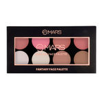Buy MARS Fantasy Face Palette with Blushes,Highlighters and Bronzer| Highly Pigmented & Long Lasting | Face Makeup Kit (20 gm) (Shade-02) - Purplle
