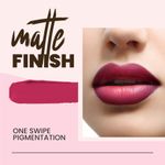 Buy MARS Double Trouble 2-in-1 Retractable Lip Crayon | Long Lasting | Matte finish | Smudge proof & Kiss Proof Lipstick for Women (4 gm) (02-Rose-Punch) - Purplle