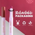 Buy MARS Double Trouble 2-in-1 Retractable Lip Crayon | Long Lasting | Matte finish | Smudge proof & Kiss Proof Lipstick for Women (4 gm) (02-Rose-Punch) - Purplle