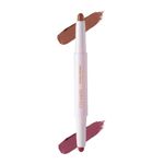 Buy MARS Double Trouble 2-in-1 Retractable Lip Crayon | Long Lasting | Matte finish | Smudge proof & Kiss Proof Lipstick for Women (4 gm) (12-Choco-Cherry) - Purplle