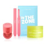 Buy Korean Face Makeup Bundle - 03| Kaja Lip Gloss Stick (Sweet Talk), Kaja Cheeky Stamp (Bossy), I DEW CARE Say You Dew Vit C Cream, I DEW CARE Sheet Mask (In the Zone) - Purplle
