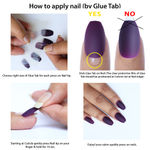 Buy BEROMT PREMIUM GLOSSY NAILS- 304 (NAIL KIT INCLUDED) - Purplle
