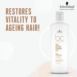 Buy Schwarzkopf Professional Bonacure Q10 Time Restore Shampoo | For Mature Hair | 1000 ml - Purplle