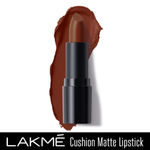 Buy Lakme Cushion Matte Lipstick, Brown Mocha, 4.5g - Purplle