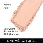 Buy Lakme Face It Compact, natural Pearl, 9 gm - Purplle