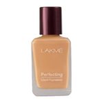 Buy Lakme Perfecting Liquid Foundation - Natural Coral (27 ml) - Purplle