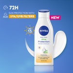 Buy NIVEA Aloe Protection Spf 15 Body Lotion (200 ml) - Purplle