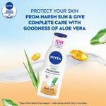 Buy NIVEA Aloe Protection Spf 15 Body Lotion (200 ml) - Purplle