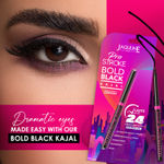 Buy Jaquline USA Pro Stroke Black Kajal | 24hr Stay, (0.4 g) - Purplle