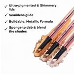 Buy Makeup Revolution Lustre Wand Shadow Stick Teal Pop 1.6 gm - Purplle