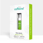 Buy mCaffeine Green Tea + Vitamin C Serum 3ml - Purplle