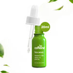 Buy mCaffeine 15% Vitamin C Face Serum for Glowing Skin with Green Tea & 1% Caffeine | Reduces Dark Spots & Pigmentation | Revives Dull Skin & Protects Against Sun Damage | Serum for Men & Women - 20ml - Purplle