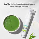 Buy mCaffeine Green Tea Under Eye Cream to Reduce Fine Lines, Wrinkles & Dark Circles | 3% Caffeine, 1.5% Vit C  Reduce dark circles | Cooling Gel & Roller for Men & Women - 15 ml - Purplle
