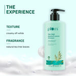 Buy Plum Tea Tree Dandruff Control Shampoo I With Tea tree oil, propanediol caprylate & willow bark extracts I Controls dandruff, visibly reduces flakiness and relives itchiness I 250 ml| For All hair Types – Dandruff Control - Purplle