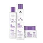 Buy Schwarzkopf Professional Bonacure Frizz Away with Babassu Oil Shampoo + Conditioner + Mask Combo(250 ml + 200 ml+ 200 ml) - Purplle