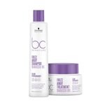 Buy Schwarzkopf Professional Bonacure Frizz Away with Babassu Oil Shampoo + Mask Combo(250 ml + 200 ml) - Purplle