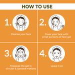 Buy Good Vibes Orange Refreshing Face Gel | Anti-Ageing, Hydrating, DEWY, Oil free | With Papaya (100 g) - Purplle
