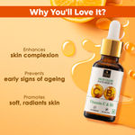 Buy Good Vibes Vitamin C & B3 Skin Glow Face Serum | Brightening, Anti-Ageing | With Orange | No Parabens, No Sulphates, No Animal Testing (30 ml) - Purplle