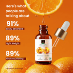 Buy Good Vibes Vitamin C & B3 (Niacinamide) Skin Glow Face Serum | Brightening Anti-Ageing | With Orange | No Parabens No Sulphates No Animal Testing (30 ml) - Purplle